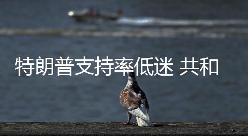 低迷普支特朗重 共和党划选持率冲刺区
